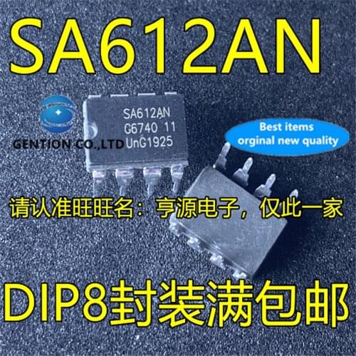 5Pcs SA612 SA612A SA612AN DIP8 in stock 100% new and original