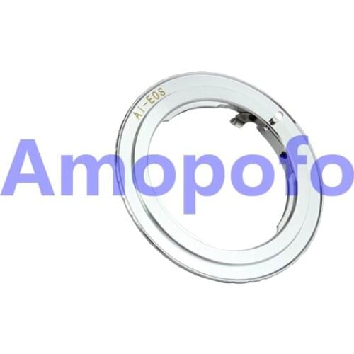 Amopofo AI-EF Adapter,For Nikon AI F Mount Lens to for EOS EF EF-S Mount 700D 60D 6D 5D Adapter