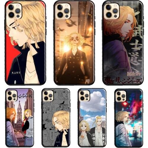 Mikey Tokyo Revengers Phone Case For iPhone 11 Pro Max XS XR X 12 Mini SE 2020 6S 7 8 Plus 12 Pro Max Cover