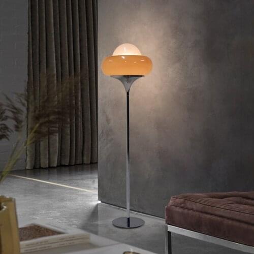 Danish LED floor lamp ins middle ancient Italian style Nordic minimalist living room dining room bedroom study model room decora