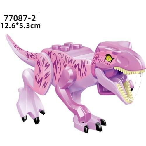 Jurassic Dinosaur Building Blocks Toys Park Compatible Major Brand Gifts Simulation Animal Rex Raptor