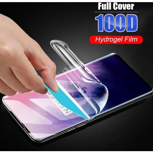 Soft full cover for oneplus 8 7 7t pro hydrogel film for oneplus Z phone screen protector protective film Not Glass smartphone