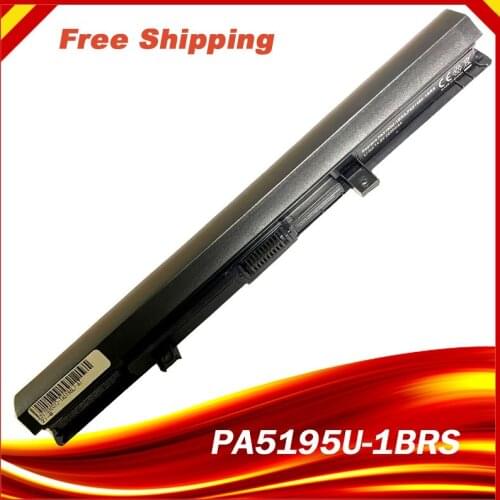 Pa5195u-1brs battery for toshiba satellite S50 S50-B S50-P S55 S55B S55T L50 Black free shipping