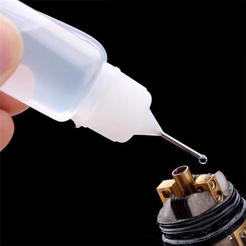 10Pcs 30ml Empty Dropper Plastic Needle Tip Bottle Applicator DIY Quilling Tool Precision Bottle Squeezable Liquid Container