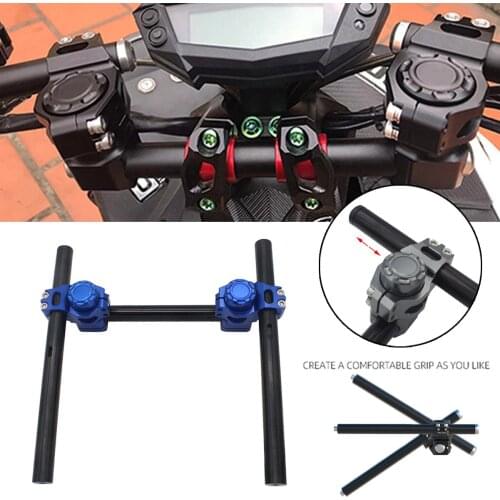SEMSPEED Front Fork Tube Clip Ons Handlebar For Kawasaki EX300/Ninja 300 2013-2017 EX250/Ninja 250R 2008-2012 22mm Handle Bar