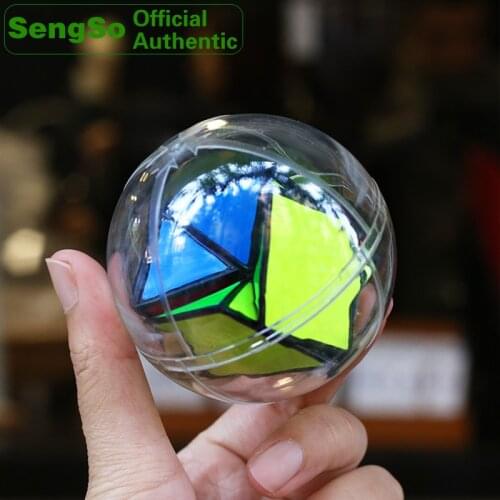 ShengShou Rock Shake Ball Magic Cube Speed Twisty Puzzle Brain Teasers Challenging Intelligence Educational Toys For Children