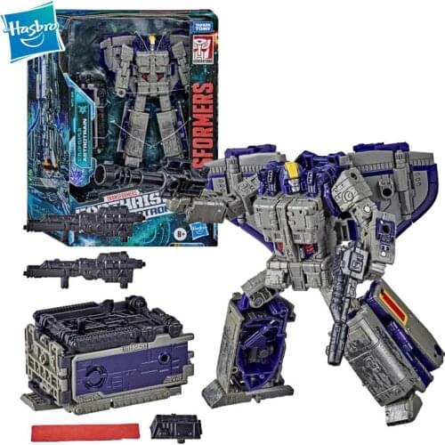Hasbro Transformers Decisive Battle Cybertron Series Earthrise Leader Astrotrain Optimus Prime Triple Changer Robot Toys Gift