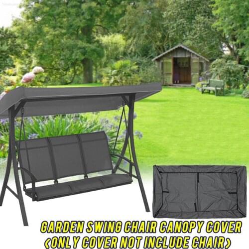 1 PCS Waterproof Swing Canopy Garden Chair Tent Porch Top Cover Swing Roof