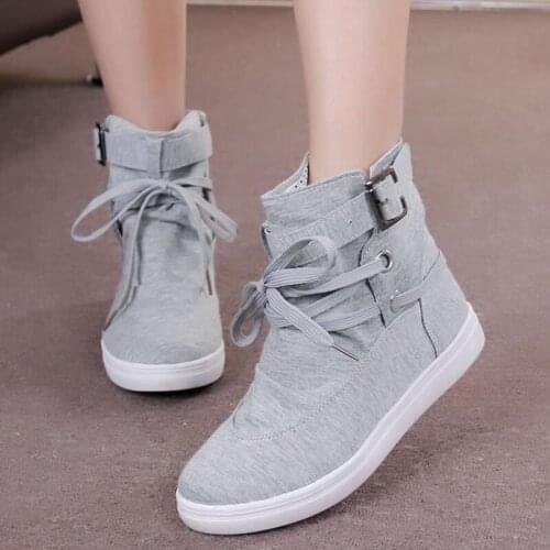 Women Flat Sneakers 2021 Summer New Spring Womens High-top Canvas Shoes Ladies Casual Shoes Low Upper Lace Up Small White Shoes