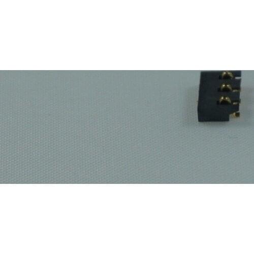 10pcs Spring Battery Connector 3 Pins 2.50 mm pitch rated 0.5A 50V reflow solderable SMD package