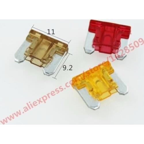 10 Pcs LPE Automotive Car Fuse Mini Size For Mazda Mitsubishi Toyota Hyundai Nissan Honda 5A 7.5A 10A 15A 20A 25A 30A