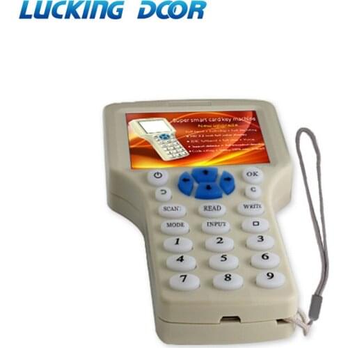 125Khz 13.56Mhz Cards Duplicator RFID Reader Replicator Writer Duplicator Multifunctional ID IC card Replicator LCD Screen