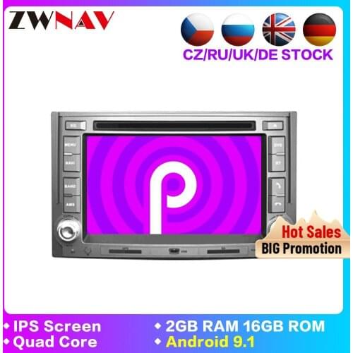 2 din Android 9.1 Car Multimedia DVD player for Hyundai H1 Grand Starex 2007-2015 GPS WiFi BT MAP Radio tape recorder head unit