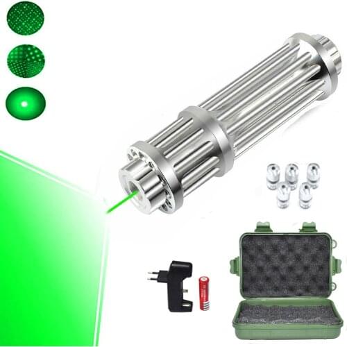 B017 Red Green laser pointer Hunting High Power 10000m 532nm Continuous Line 500 to1000 meters Burning Red Laser pen