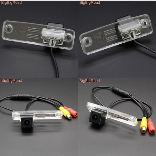 BigBigRoad For Toyota Fortuner Sequoia Land Cruiser Prado LC150 Car HD Rear View Reverse Camera Auto Backup Monitor Wide Angle