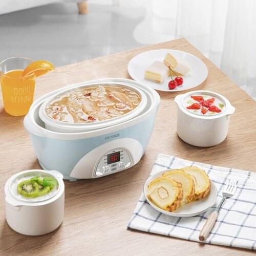 Household high quality ceramic stewing cup large capacity energy saving babys porridge artifact multi-functional lunch box