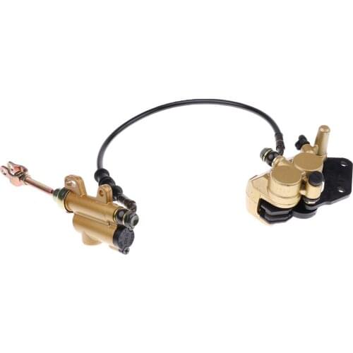 Motorcycle Parts - Motorbike Rear Disc Brake Assembly Cylinder Caliper - For Dirt Pit Bike ATV