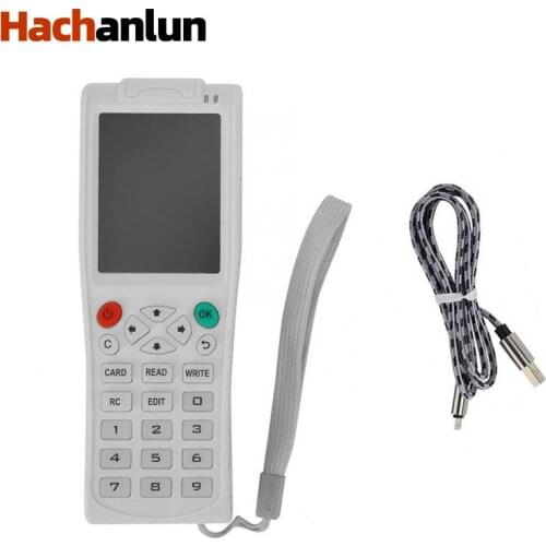 English Version Newest ICopy with Full Decode Function Smart Card Key Machine RFID NFC Copier IC ID Reader Writer 3 5 Duplicator
