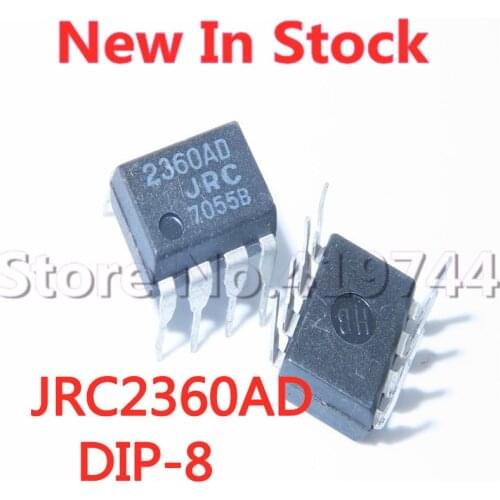 5PCS/LOT 100% Quality 2360AD NJM2360AD JRC2360AD DIP-8 converter controller In Stock New Original