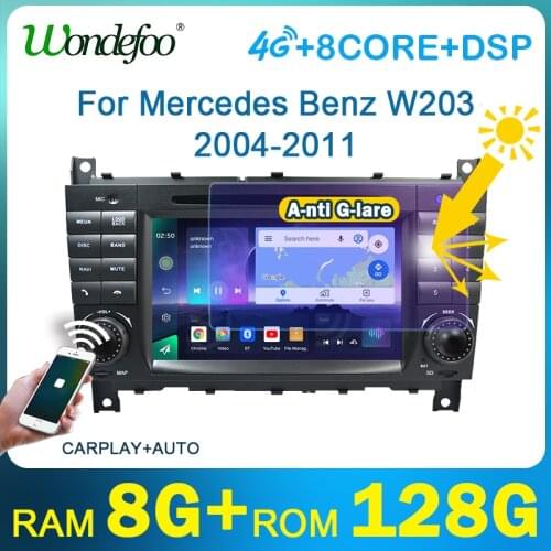 2 din Car radio android 10 screen PX6 For Mercedes Benz W203 C200 W463 Sprinter CLK W209 B200 Viano Vito Volkswagen VW Crafter