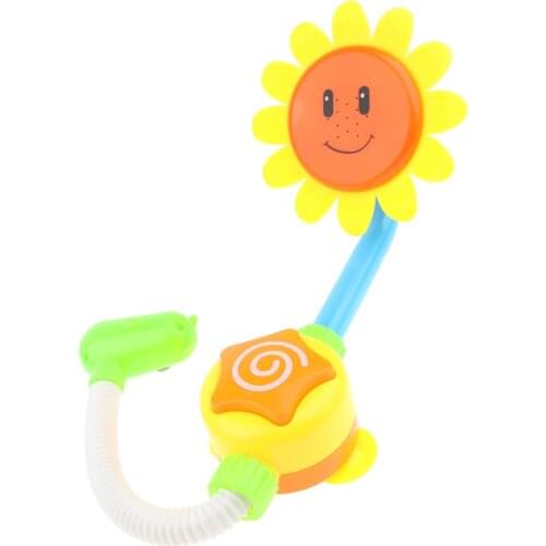 Cute Auto Baby Kids Shower Head Spray Showerhead Bath Toys