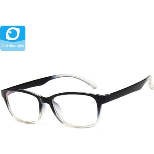 Women Eye Glasses Men Black Eyeglasses Square PC Frame Vintage Clear Lens Eyewear Optical Spectacle