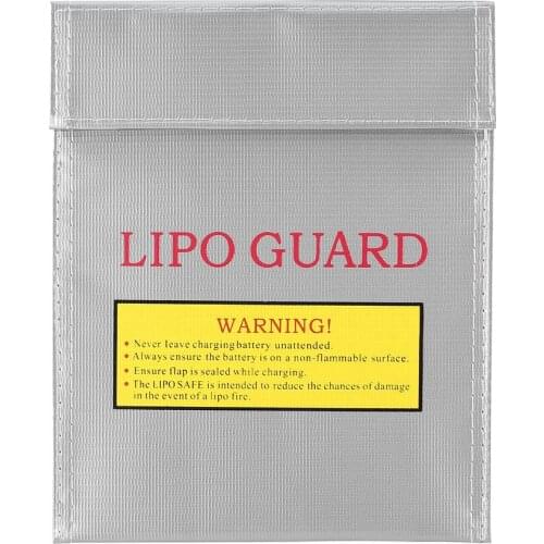1Pc Fireproof RC LiPo Battery Safety Bag Safe Guard Charge Bag Sack 180 X 230 mm New Hot