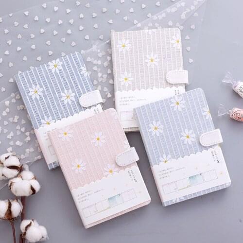 Creative Small Fresh and Simple Cloth Hand Account Book Color Page Illustration Notepad Student Diary Thick Notebook