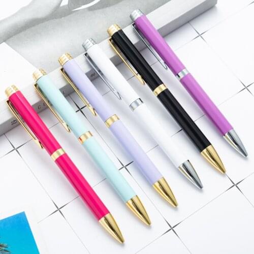 Pring your logo: 500pcs promotional metal pens; advertising ballpoint pens; customized logo metal pens; OEM metal pens hh126