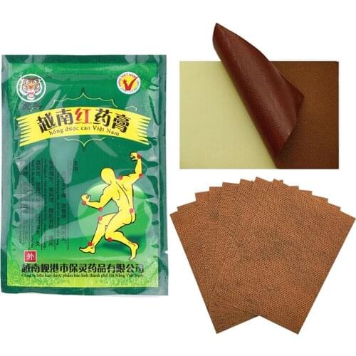 Vietnam Red Plaster Muscular Rheumatism Arthritis Pain Relieving Patch Neck Back Massager Plaste Arthritis Cervical Treatment