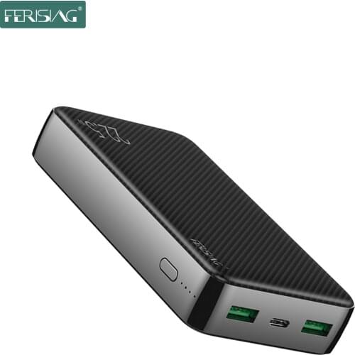 FERISING 20000mah Power Bank 22.5W Fast Charging PD QC 4.0 3.0 Type C Powerbank External Battery Charge Phone Portable Charger