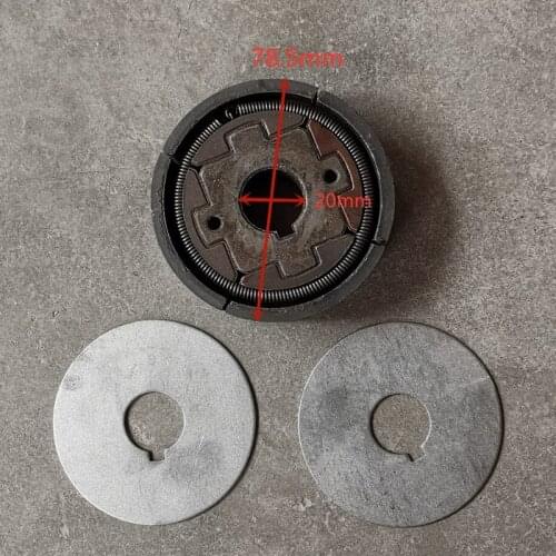 Clutch OD:78.3 X ID:20 X HT. 24mm for Robin Subaru EH12 EH12-2B/2D engine rammer stamper hammer replacement