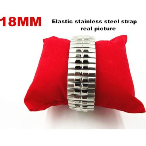 High quality 20PCS/lot 18mm Elastic stainless steel strap watch band watch strap - 090603
