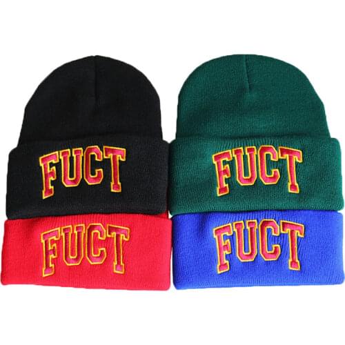 Embroidery Beanies Hats Cuffed Plain Beanie Warm Winter Knitted Hats For Men Women Hip-hop Casual Cuffed Beanies