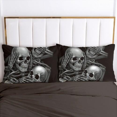 1pc Skull Deadpool Pillow cover Pillow case Bedding Pillowcase Pillowcovers decorative for home 3D HD Print REL
