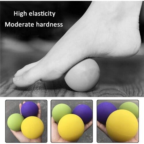 Gmarty 1Pc Massage Ball Pain Stress Relief Trigger Point Therapy For Muscle Knot Fitness Yoga Lacrosse Balls Hockey Ball