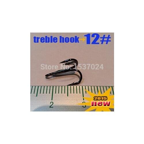2019 fishing hooks treble hooks SIZE:12# quantily:10000pcs/lot direct factory Quality assurance