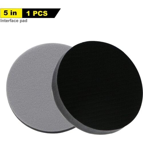 5 Inch 125MM Hook and Loop Sponge Soft Interface Pad Sanding Disc Backing Pad 20MM Thick