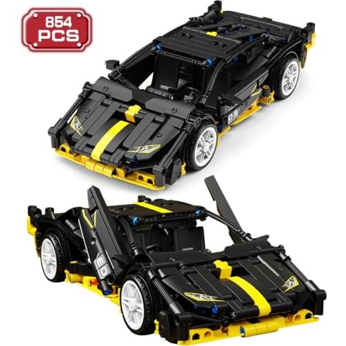 Technical 584pcs Famous Super Sport Car Building Blocks Ideas Sets Racing Vehicle MOC Bricks Construction Toys for Boys Gifts