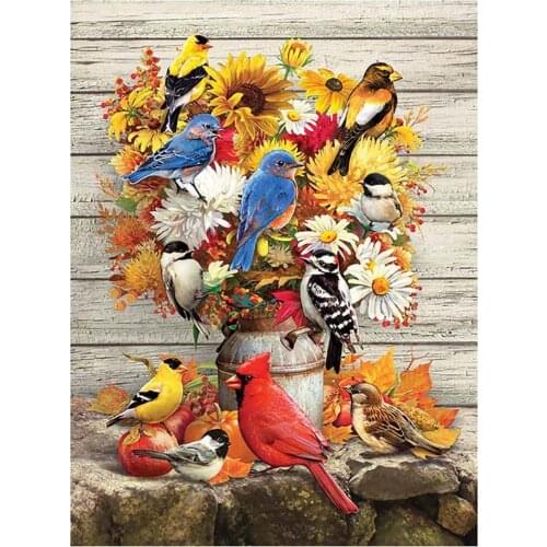 5D DIY square round Diamond Painting animals bird flower Cross Stitch Diamond Embroidery Pattern Rhinestone Navidad home decor