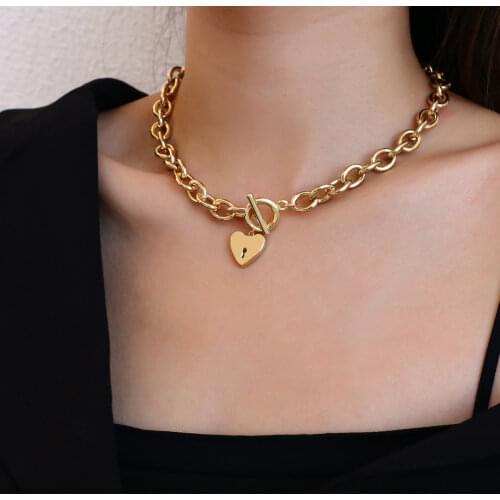 Панк-ожерелья AENSOA China At AliExpress