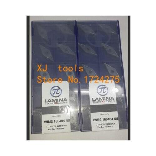 Free Shipping 10Pcs VNMG160404 NN LT10 tungsten Carbide insert Cutting tools turning ,carbide inserts Lathe turning tool