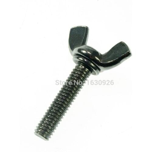 Free shipping 10 pieces Metic M4x12mm 0.7mm Pitch Wing Bolt Butterfly Bolt Screws Freeship