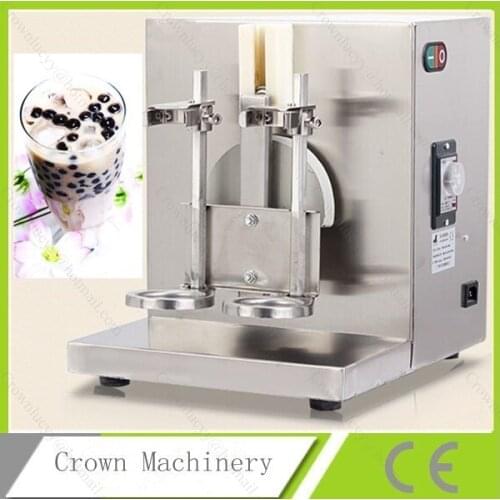 Double-frame Auto Bubble Boba Tea Milk Shaker Shaking Making Machine