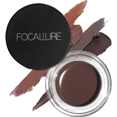 Eyebrow Gel Cosmetics Enhancers With Brush Waterproof Long Lasting Brown Shade Professional Female Makeup For Eyebrows