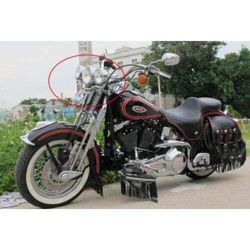 Led auxiliary lamp kit fog lamp kit suitable for Harley FLSTS FXSTS 1340 Cross Bones 1992-2010