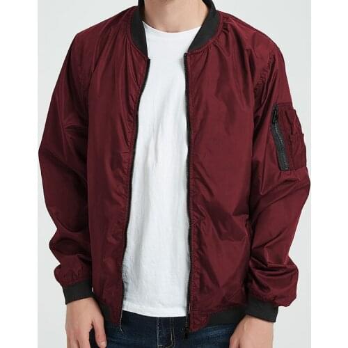 Men jacket autumn baseball uniform oversize student trend sports casual black jacket overalls Long Sleeve Multi-pocket outerwear