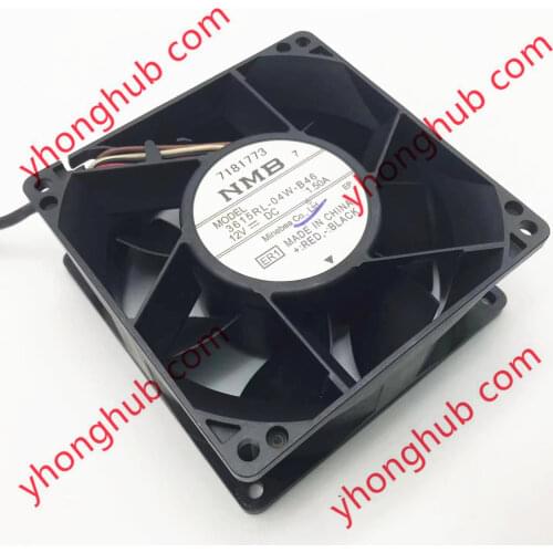 NMB-MAT 3615RL-04W-B46 ER1 DC 12V 1.46A 92x92x38mm 4-wire Server Cooling Fan