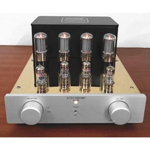 New Products 2021 828-6L6 push-pull tube power amplifier, 30w * 2 tube power amplifier, frequency response: 20HZ-30KHZ±1db