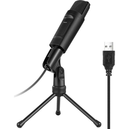 Professional USB Microphone PC Condenser Podcast Streaming Cardioid Mic For Computer Youtube Voice Microphone Set